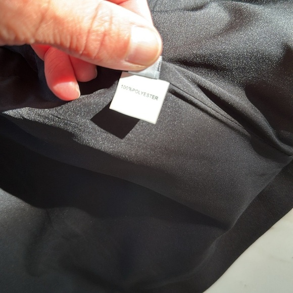 Strapless mini black dress bell shape little black dress lbd Size medium perfect - Picture 13 of 14